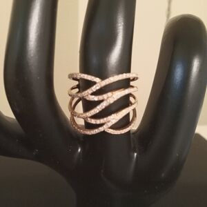 EFFY 14kt Gold & Diamond Ring.